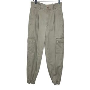 Aritzia Sunday Best Gravity Golden Brown Cargo Pants Tapered Utility Gorpcore 8